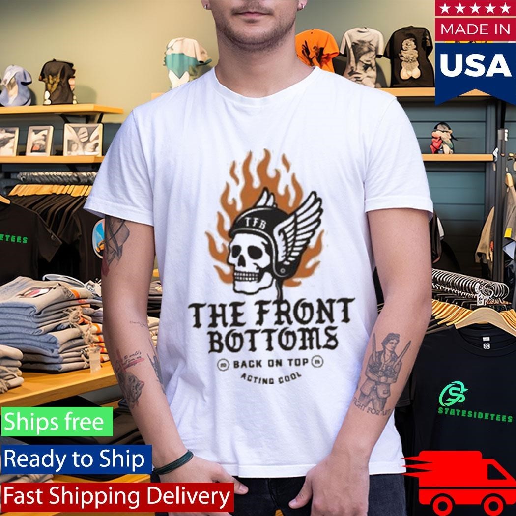 The Front Bottoms Moto Tour Natural Unisex , , , Long Sleeve Tee