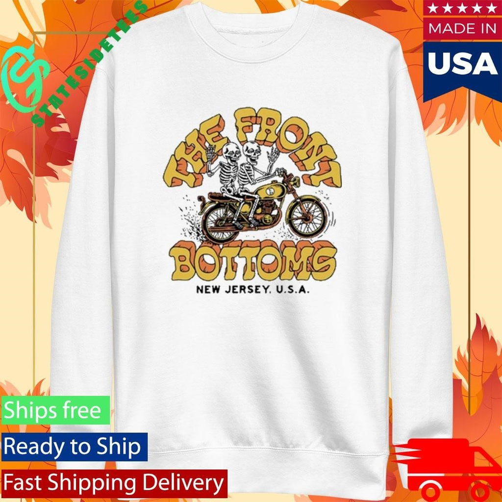 The Front Bottoms Motorcycle Skeletons Unisex , , , Long Sleeve Tee