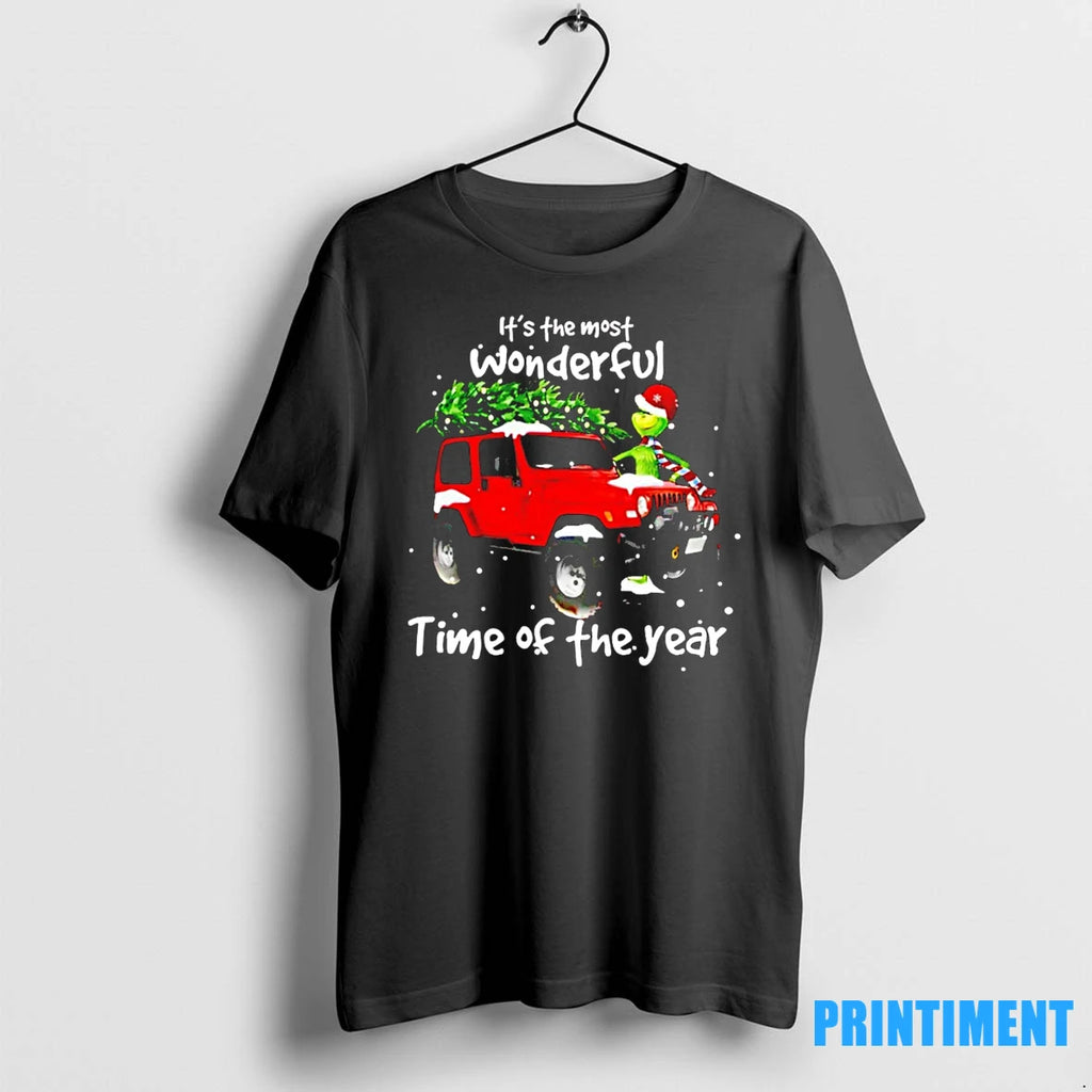 The Grinch Its The Most Wonderful Time Of The Year Christmas Tshirts Sweater