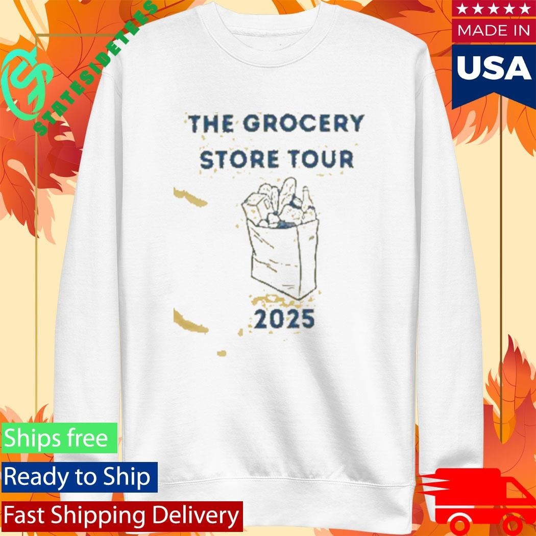 The Grocery Store Tour 2025 Shirt Unisex , , , Long Sleeve Tee