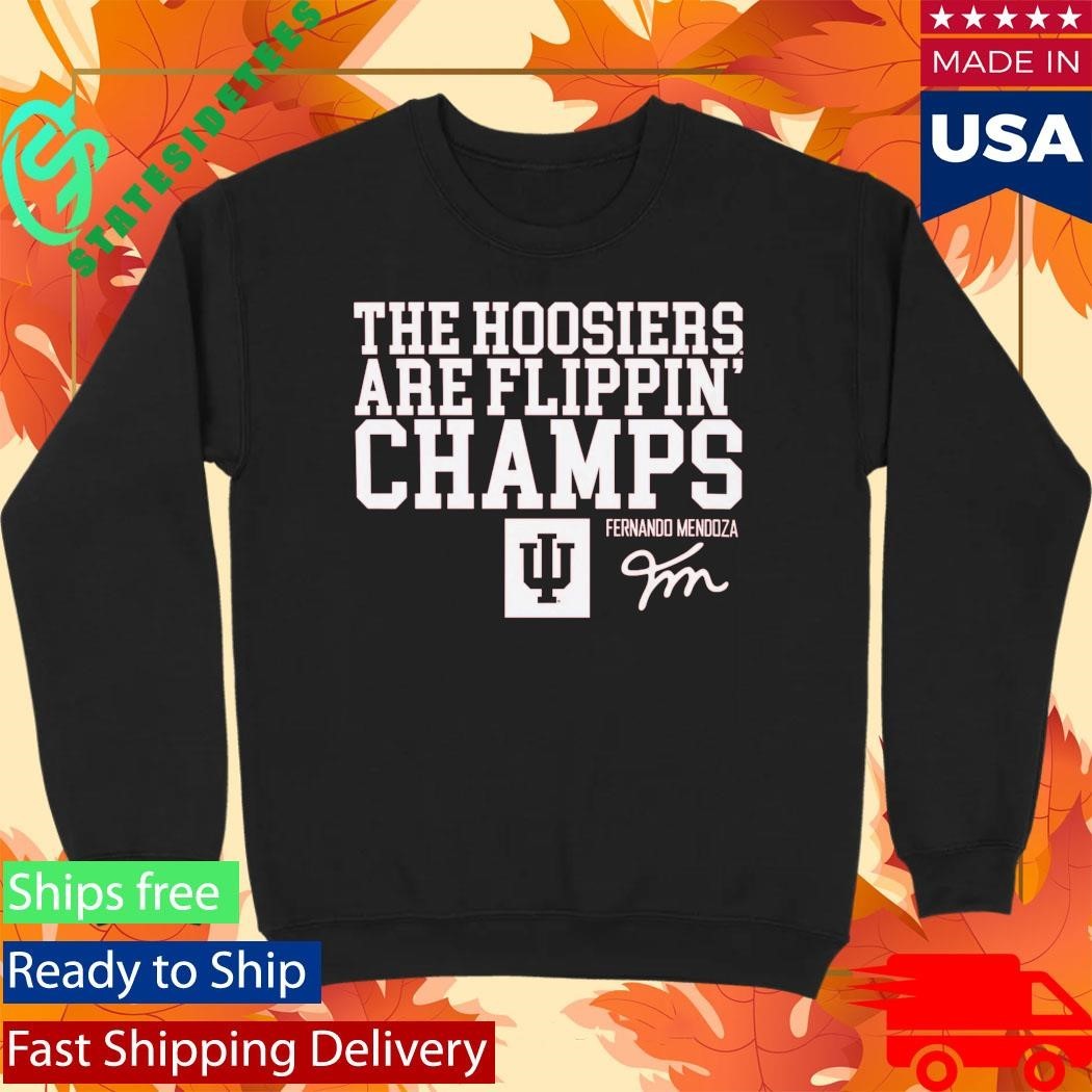 The-Hoosiers-Are-Flippin-Champs Unisex , , , Long Sleeve Tee