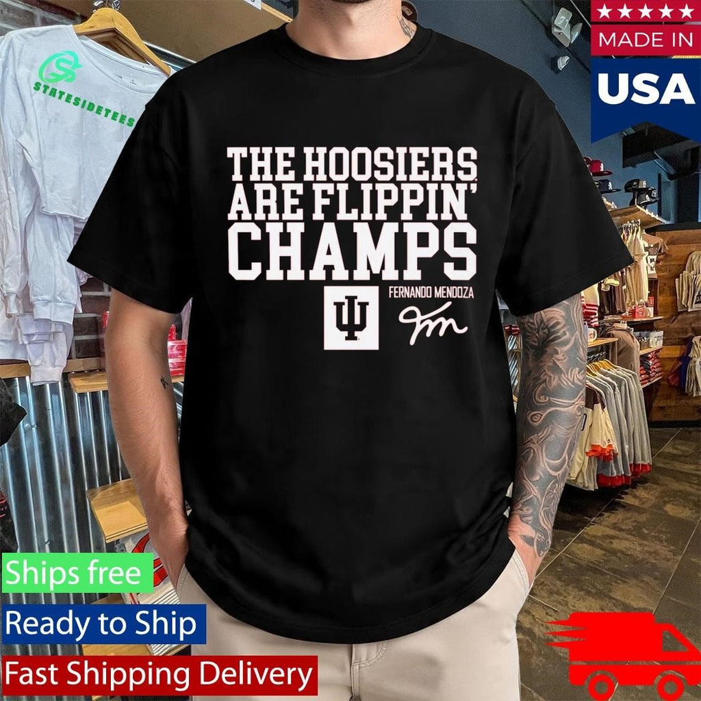 The-Hoosiers-Are-Flippin-Champs Unisex , , , Long Sleeve Tee