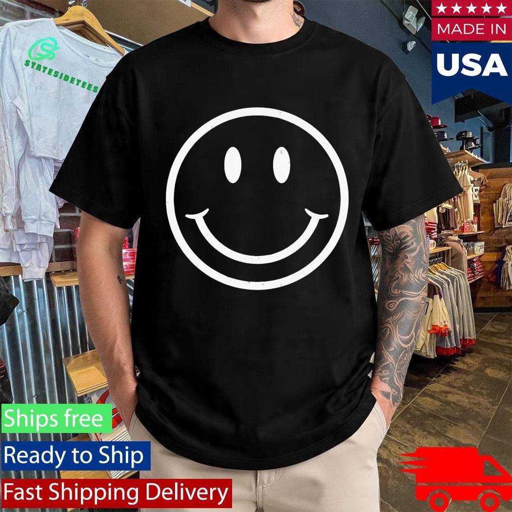 The Institute Luke Ellis Smiley Face Shirt Unisex , , , Long Sleeve Tee