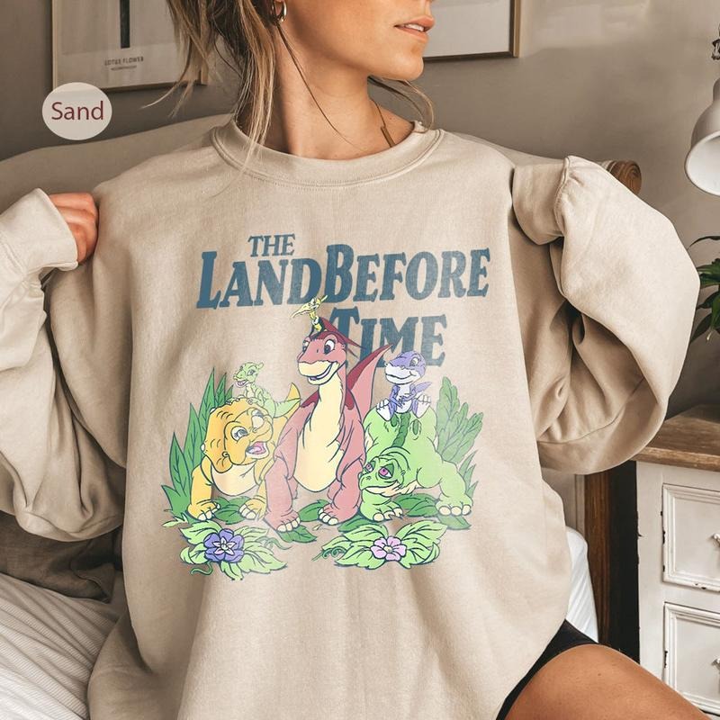 Land Before Time Pastel Dinosaur Friends Land Before Time Party Land Before Time Decor Dinosaur T-Shirts
