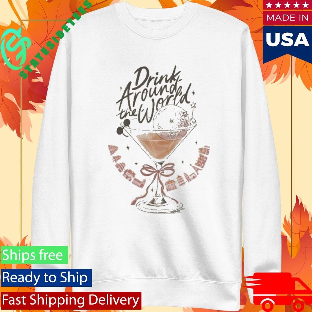 The Lost Bros Drink Around The World Shirt Unisex , , , Long Sleeve Tee