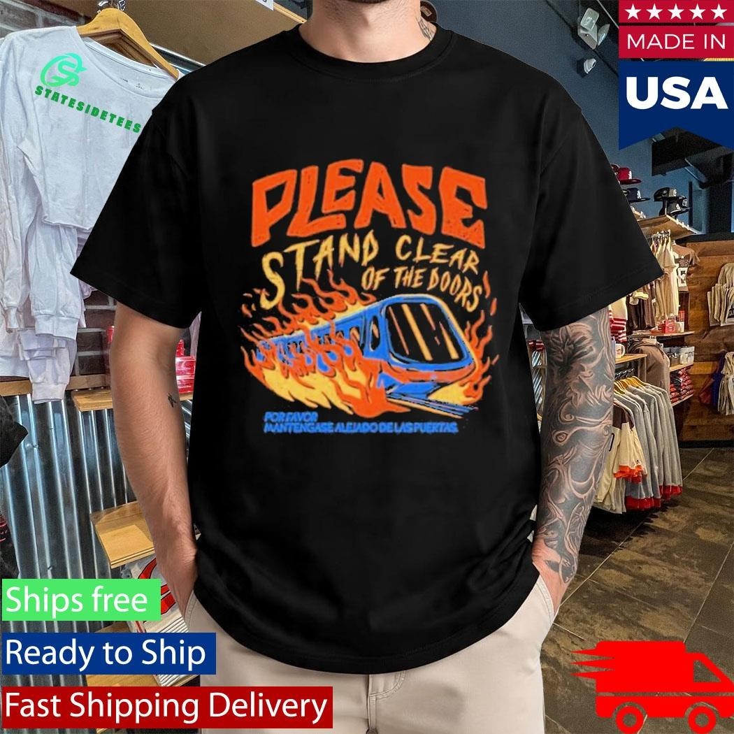 The Lost Bros Please Stand Clear Of The Doors Shirt Unisex , , , Long Sleeve Tee