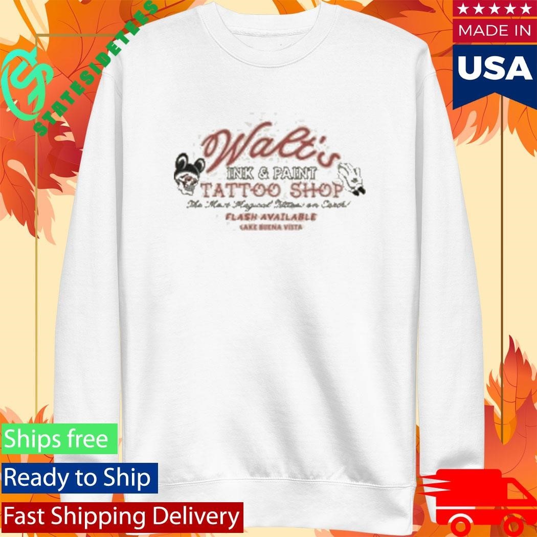 The Lost Bros Walt’S Tattoo Shirt Unisex , , , Long Sleeve Tee