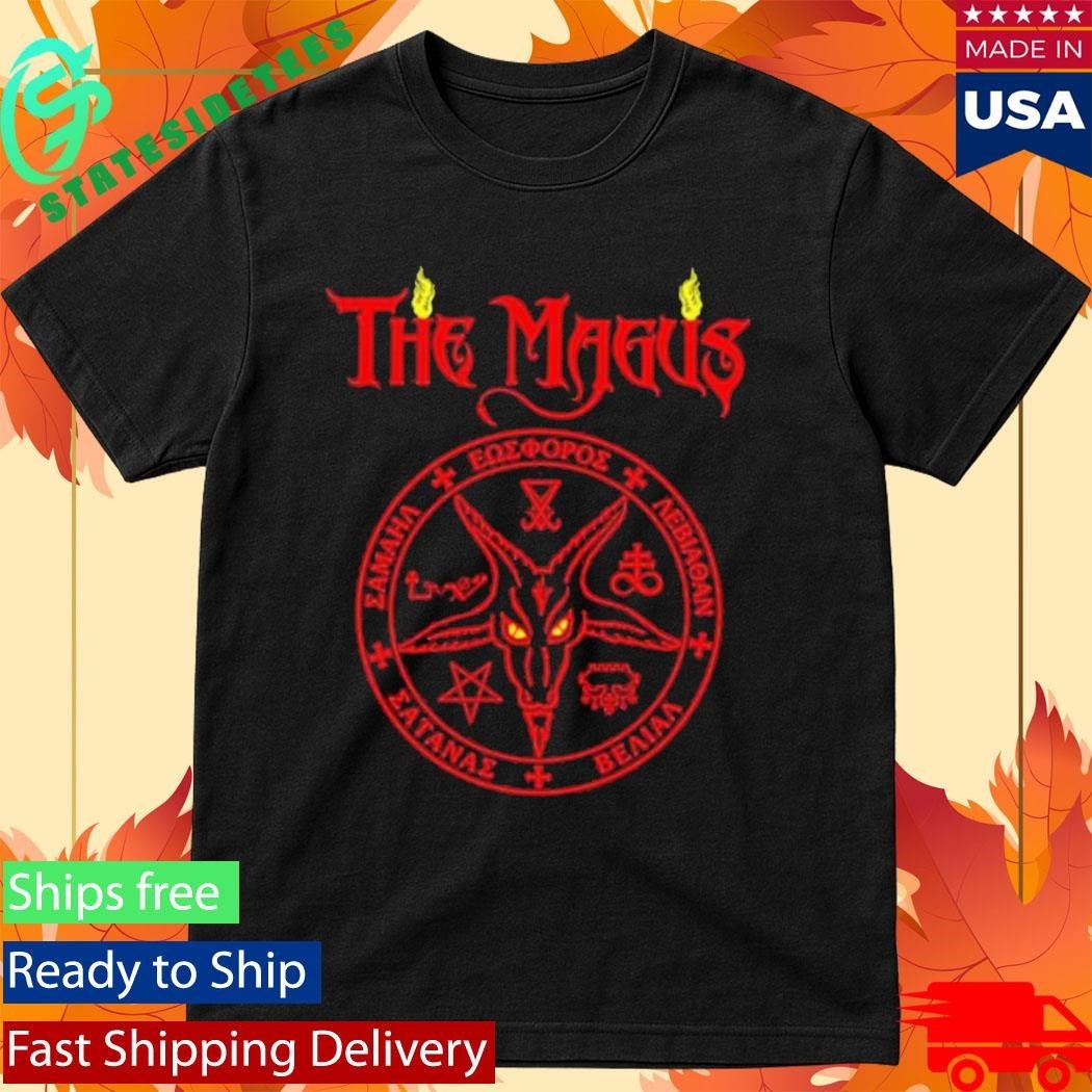 The Magus-Daemonosophical Baphomet Sigil Shirt Unisex , , , Long Sleeve Tee