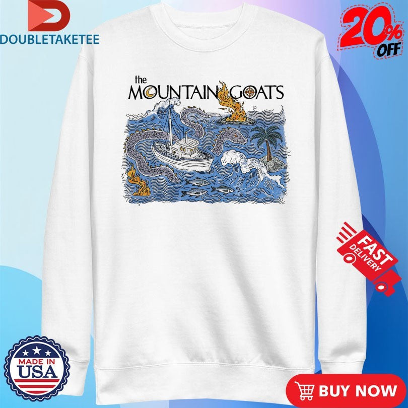Official The Mountain Goats Fishing Boat Shirts Unisex , , , Long Sleeve Tee