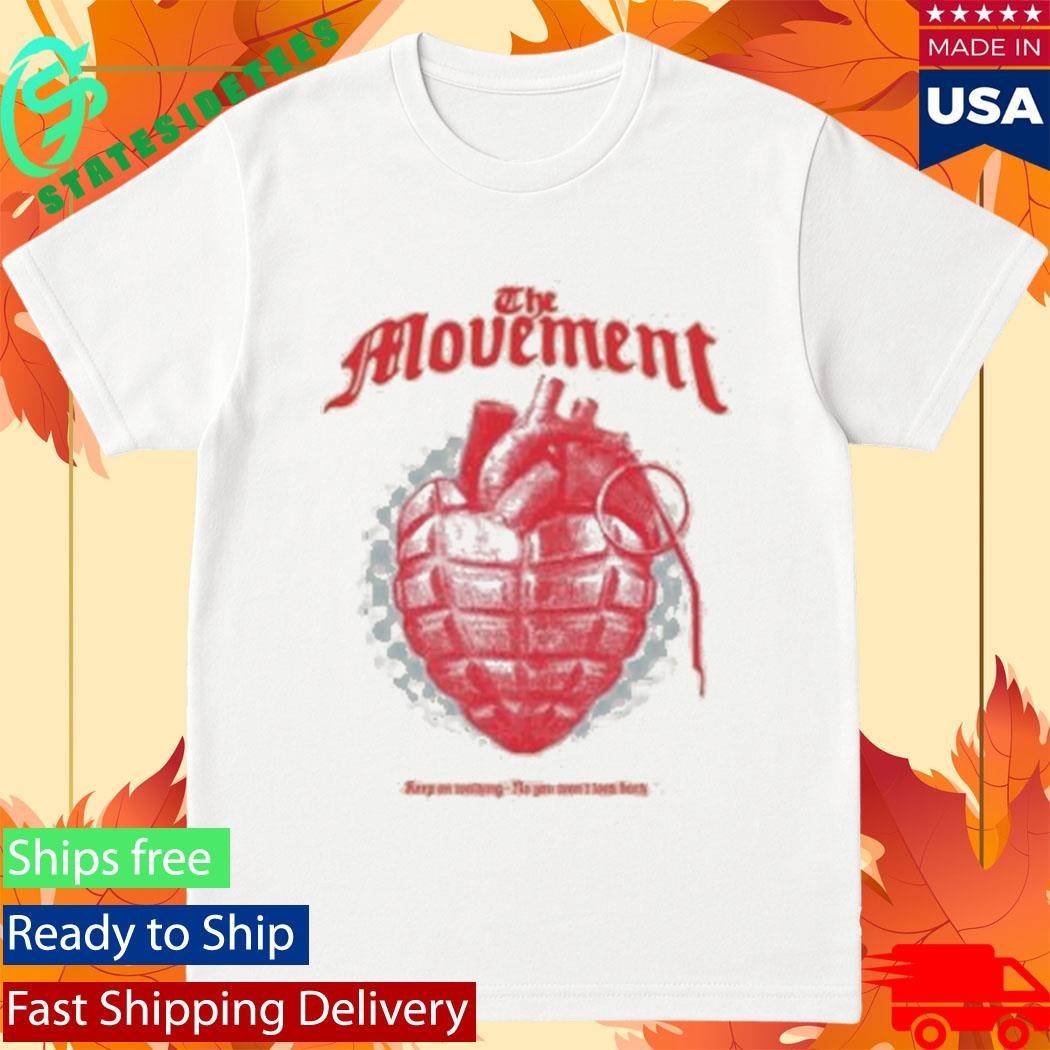 The Movement Men’s Heart Grenade Shirt Unisex , , , Long Sleeve Tee