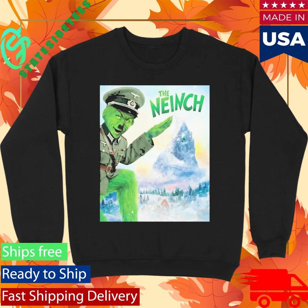 The Neinch Hitler Grinch Shirt Unisex , , , Long Sleeve Tee