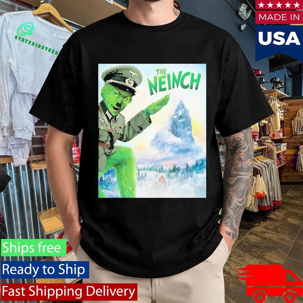 The Neinch Hitler Grinch Shirt Unisex , , , Long Sleeve Tee