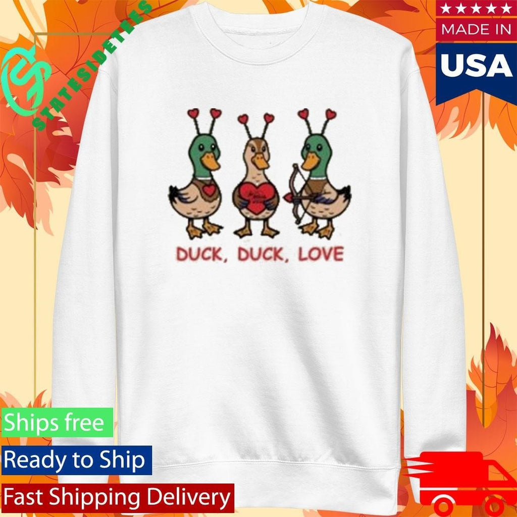 The Peabody Duck Duck Love Shirt Unisex , , , Long Sleeve Tee