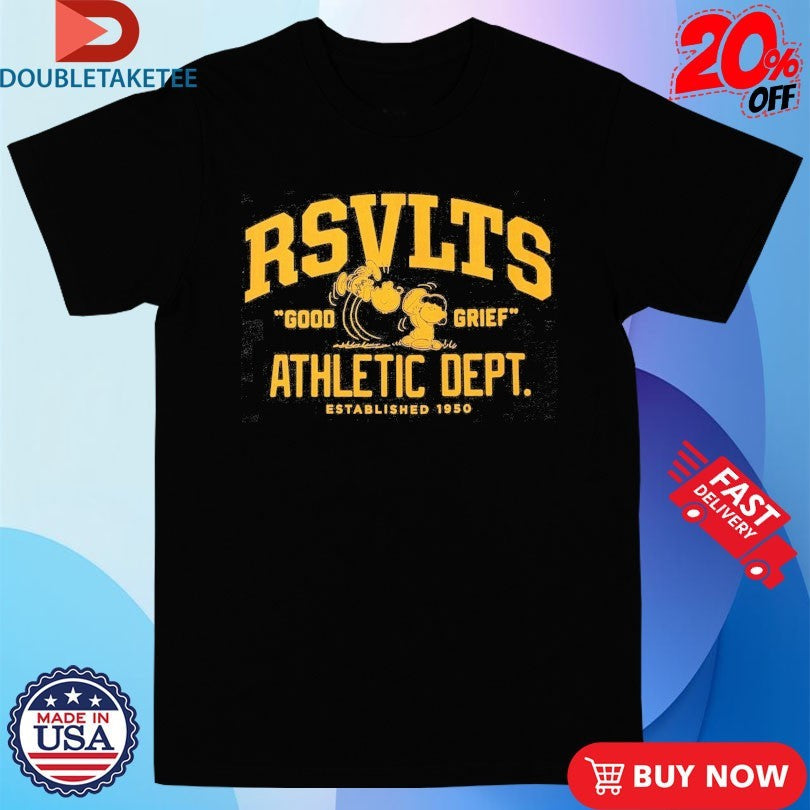 The Peanuts Good Grief Athletic Dept Est 1950 Unisex , , , Long Sleeve Tee