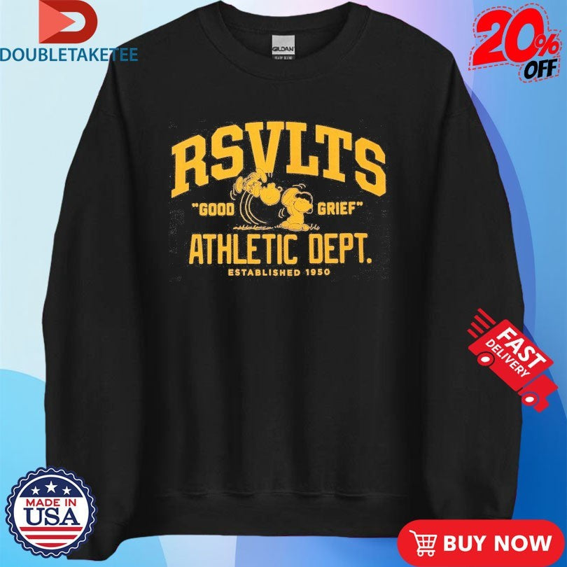 The Peanuts Good Grief Athletic Dept Est 1950 Unisex , , , Long Sleeve Tee