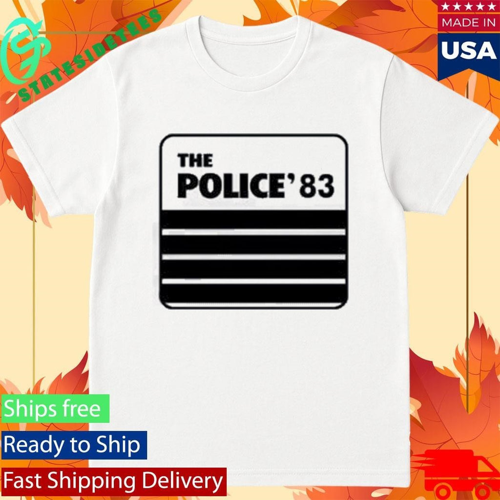 The Police 1983 Tour Shirt Unisex , , , Long Sleeve Tee