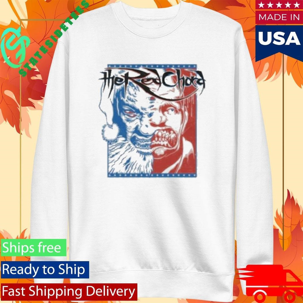 The Red Chord Split Face Shirt Unisex , , , Long Sleeve Tee