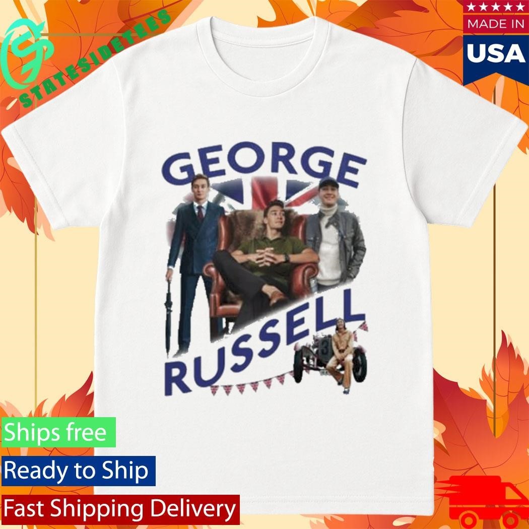 The Red Flags George Russell Tribute Shirt Unisex , , , Long Sleeve Tee