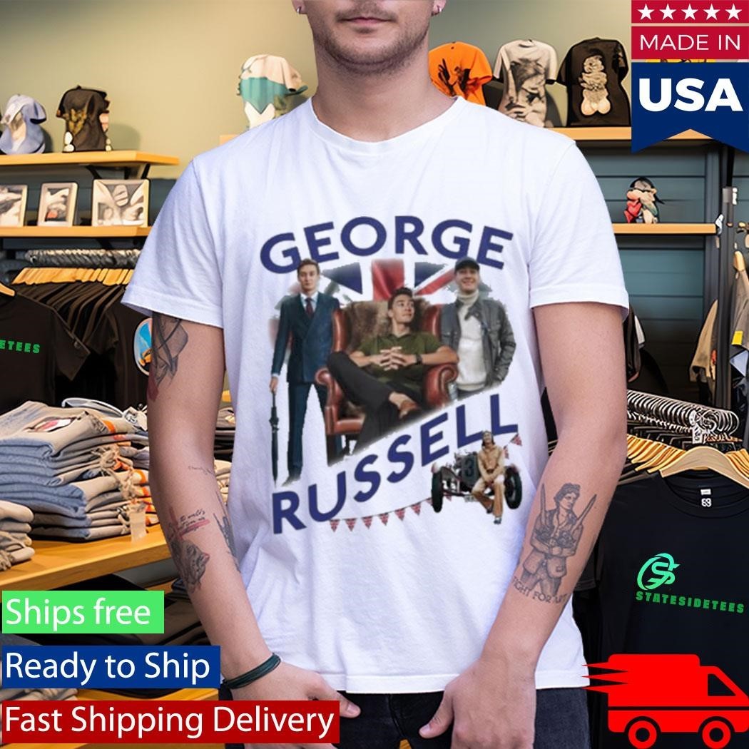 The Red Flags George Russell Tribute Shirt Unisex , , , Long Sleeve Tee