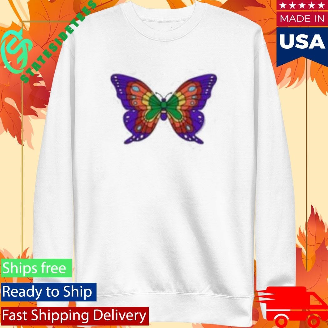 The Saucerful Of Secrets Nick Mason Butterfly Unisex , , , Long Sleeve Tee