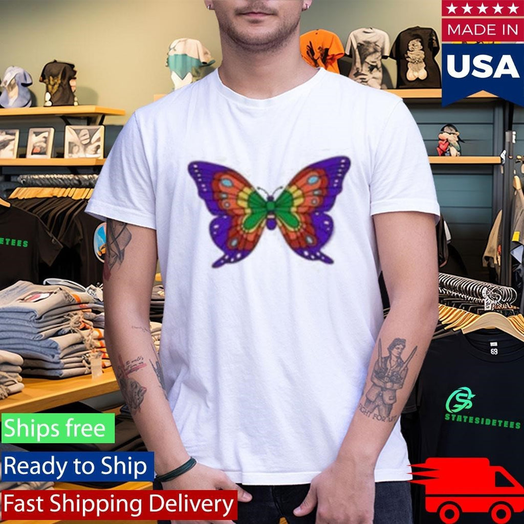 The Saucerful Of Secrets Nick Mason Butterfly Unisex , , , Long Sleeve Tee