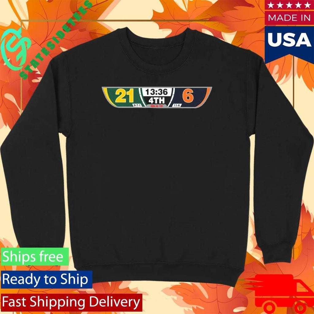 The Scoreboard Da Bears Shirt Unisex , , , Long Sleeve Tee