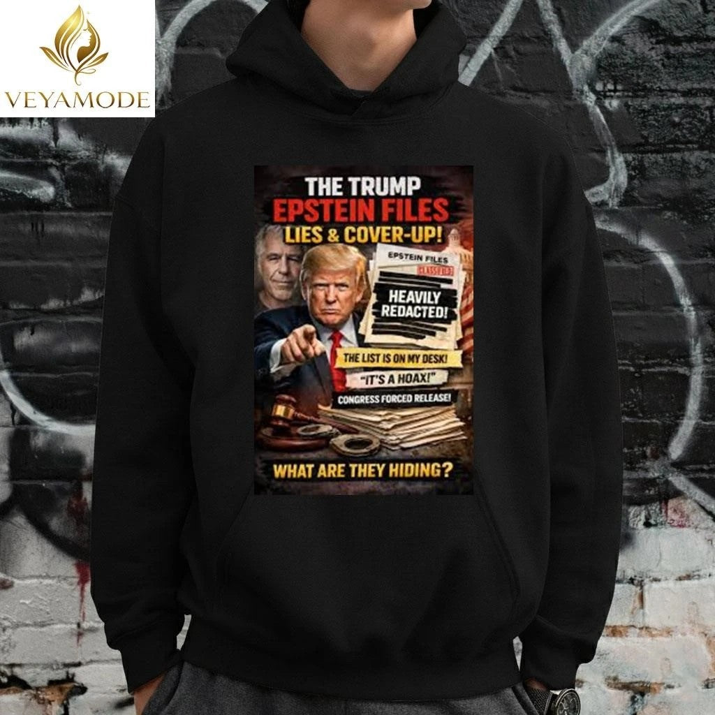 The Trump Epstein files lies and cover up tee Unisex , , , Long Sleeve Tee