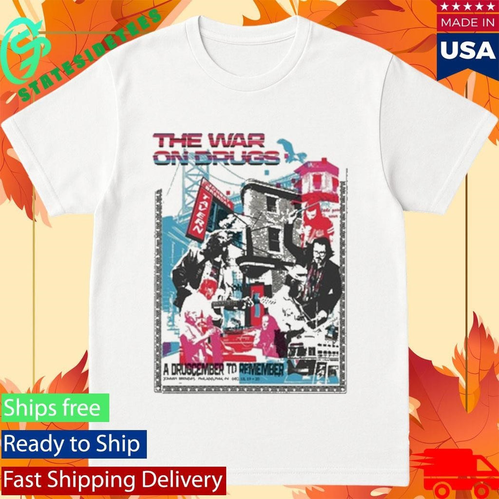 The War On Drugs Dec 19-20 2025 Philadelphia Shirt Unisex , , , Long Sleeve Tee