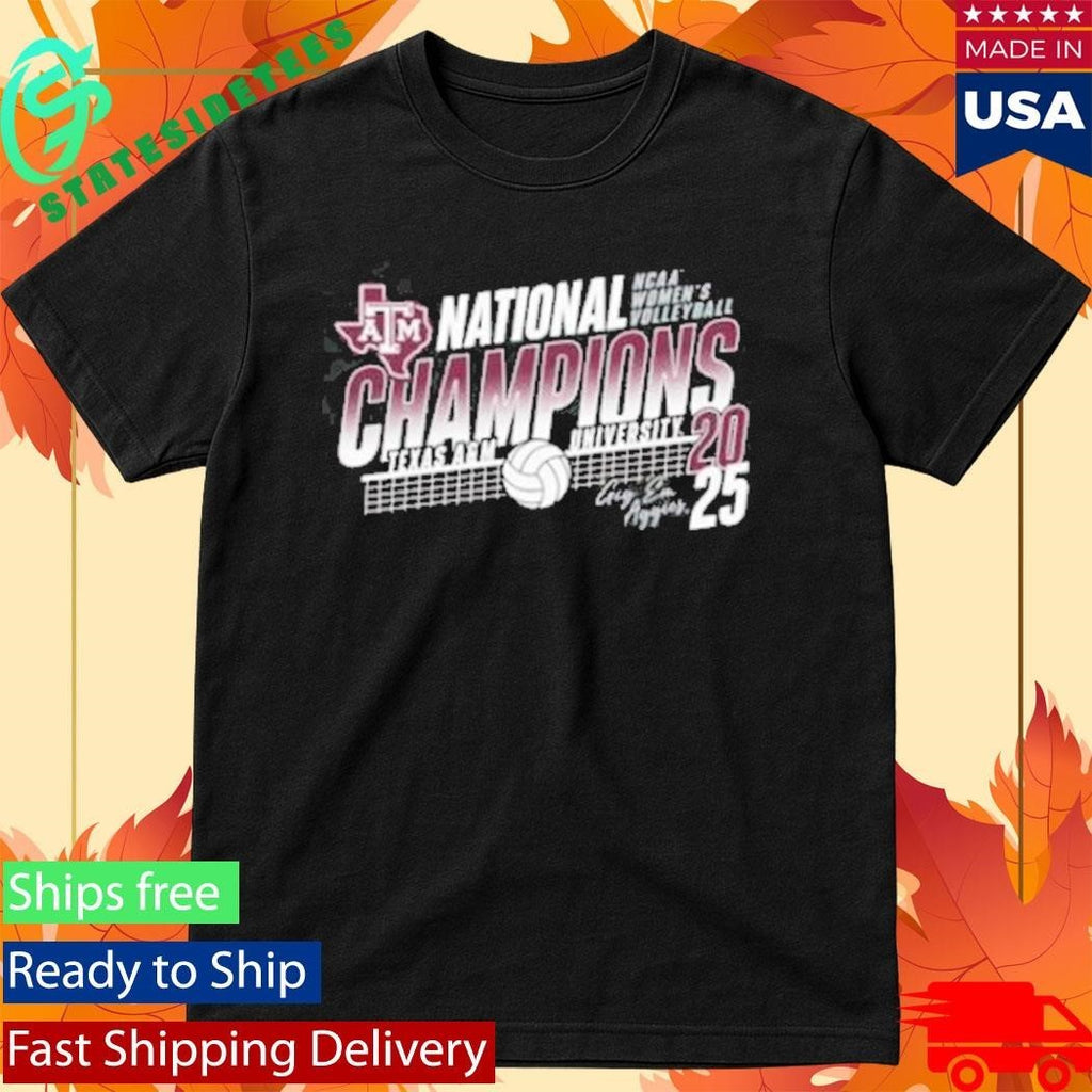 The Warehouse At 2025 Volleyball National Champions Shirt Unisex , , , Long Sleeve Tee