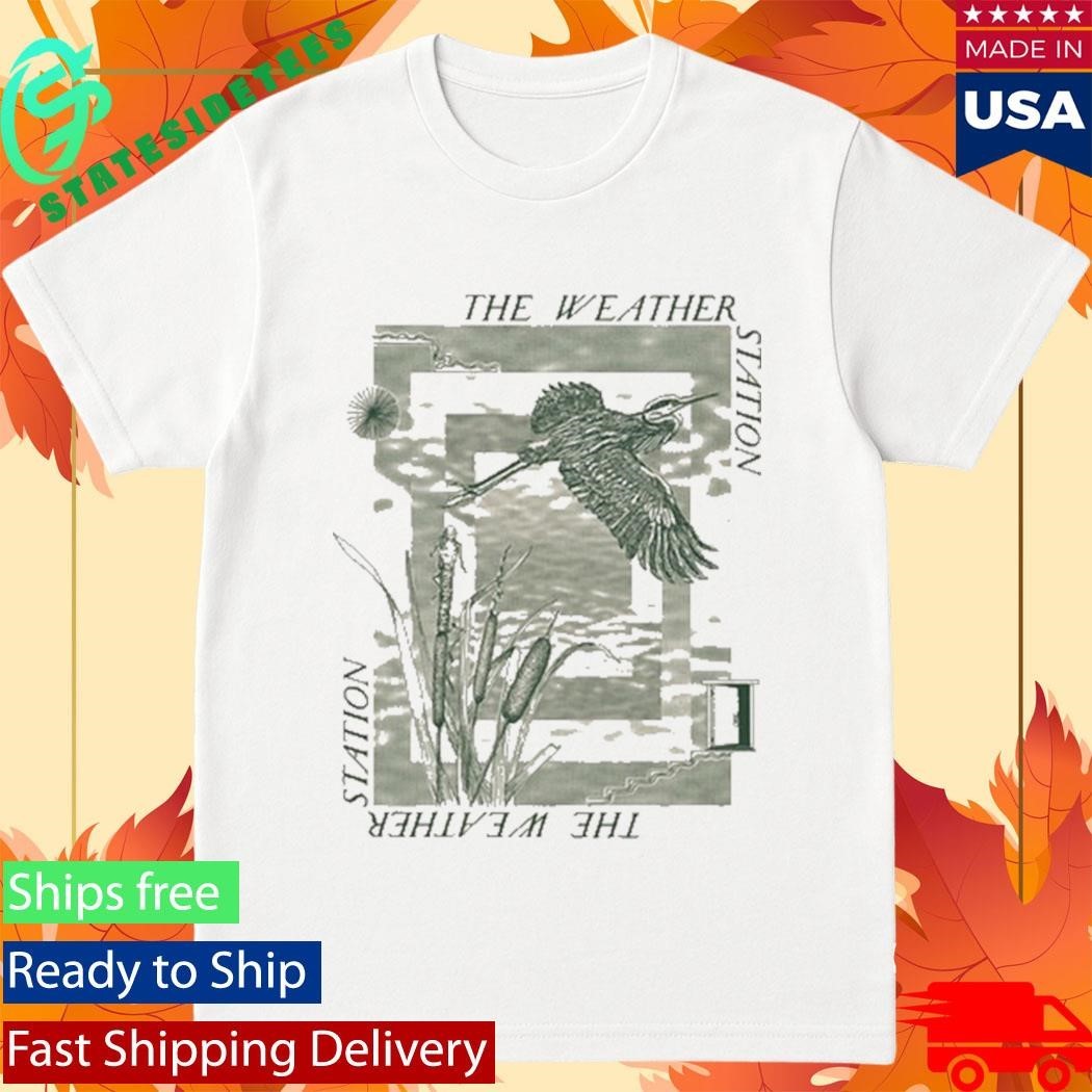 The Weather Station Heron Shirt Unisex , , , Long Sleeve Tee