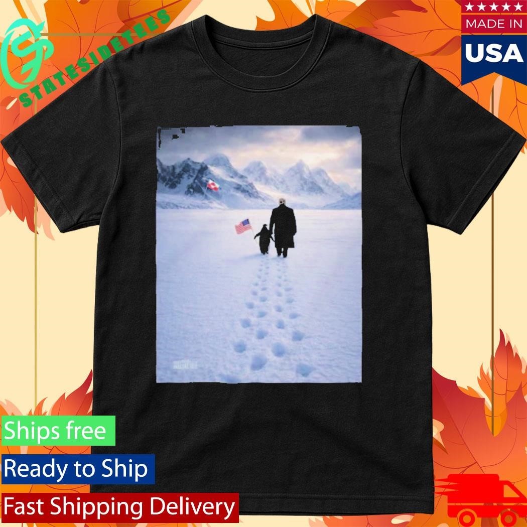 The White House Donald Trump Embrace The Penguin Poster Shirt Unisex , , , Long Sleeve Tee