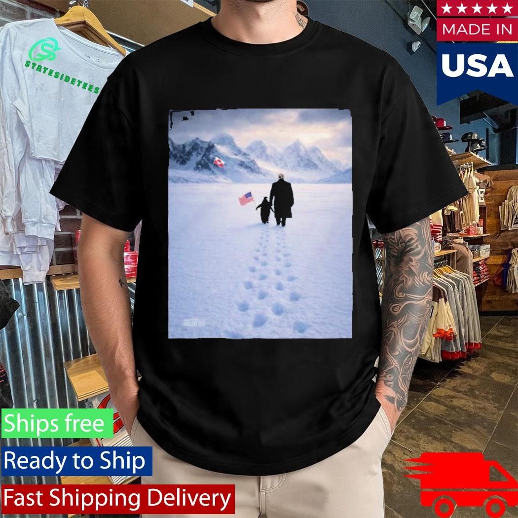 The White House Donald Trump Embrace The Penguin Poster Shirt Unisex , , , Long Sleeve Tee