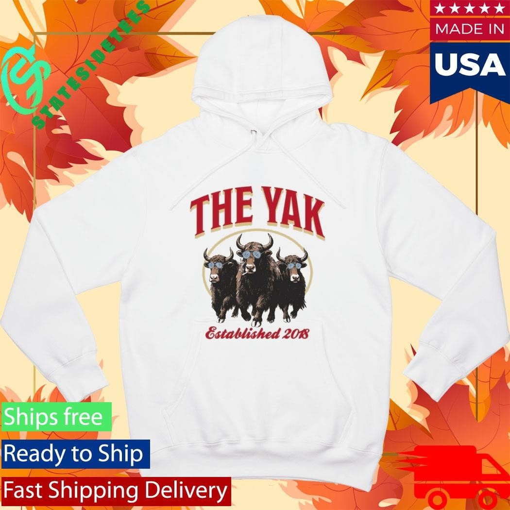 The Yak The Yak Est 2018 Shirt Unisex , , , Long Sleeve Tee
