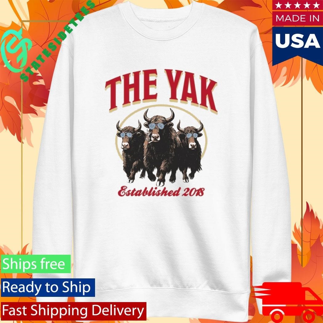The Yak The Yak Est 2018 Shirt Unisex , , , Long Sleeve Tee