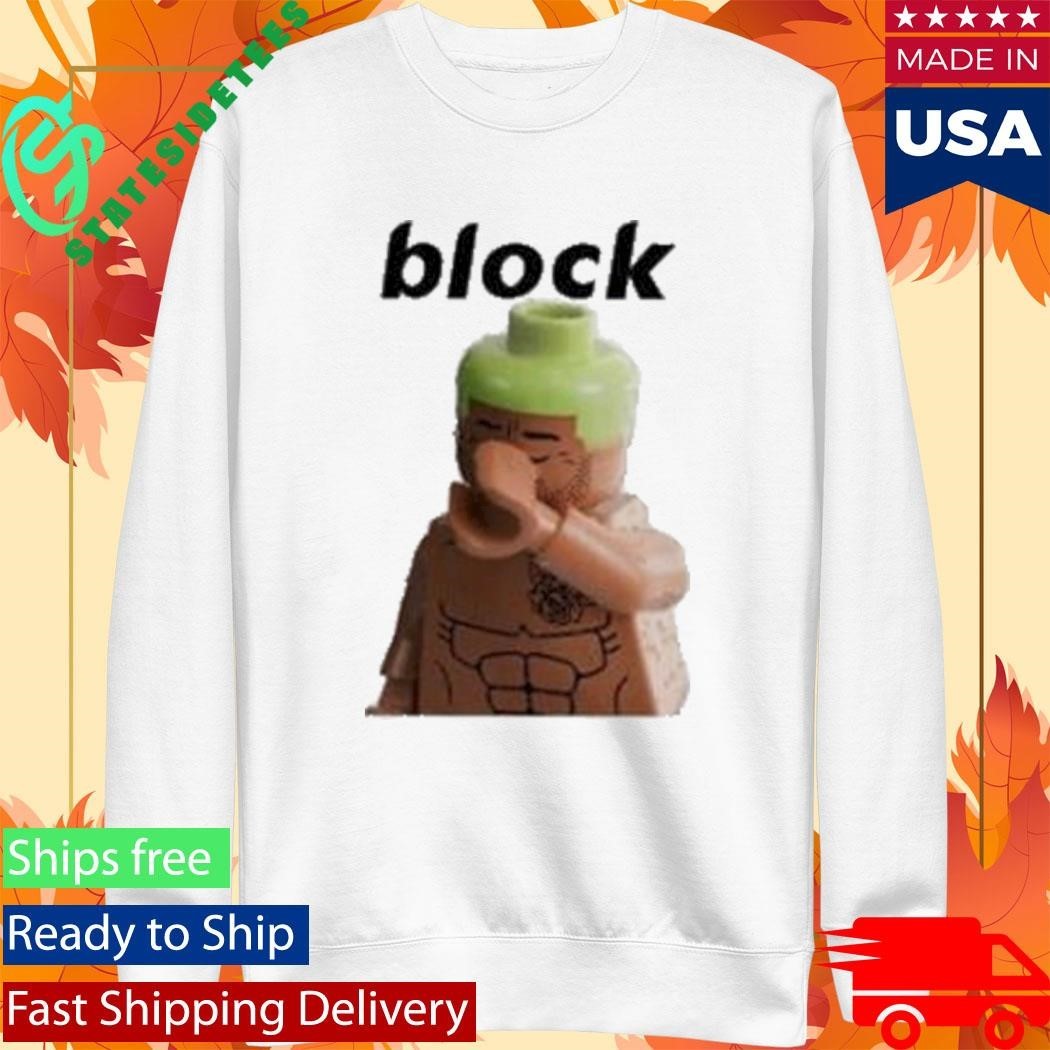 Thecanvasdon Block Shirt Unisex , , , Long Sleeve Tee