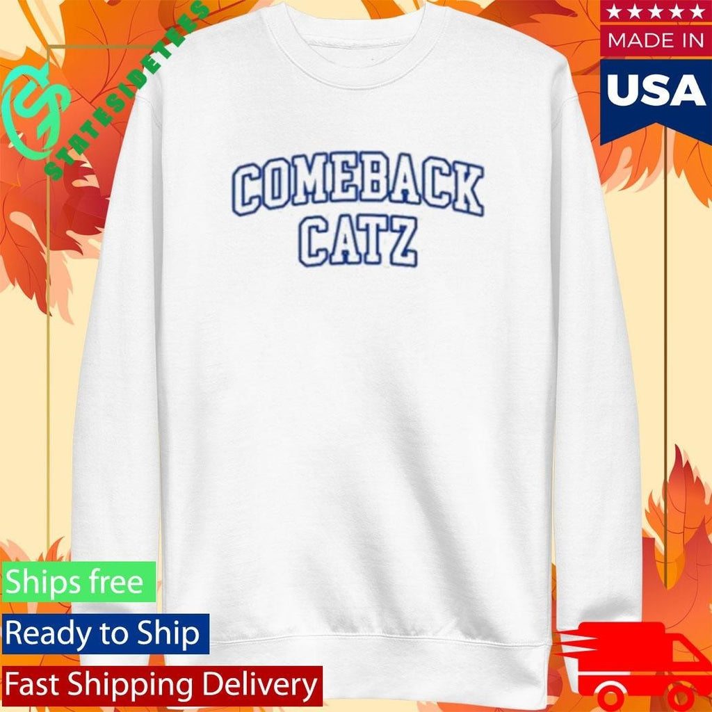 Thefieldof68 Comeback Catz Unisex , , , Long Sleeve Tee