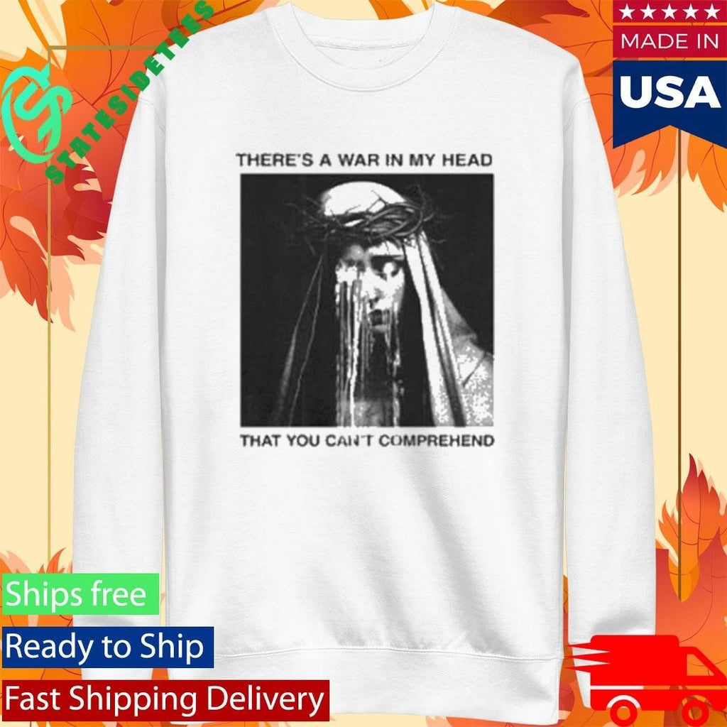 There’s A War In My Head That You Can’t Comprehend Fall 2025 Tour Shirt Unisex , , , Long Sleeve Tee