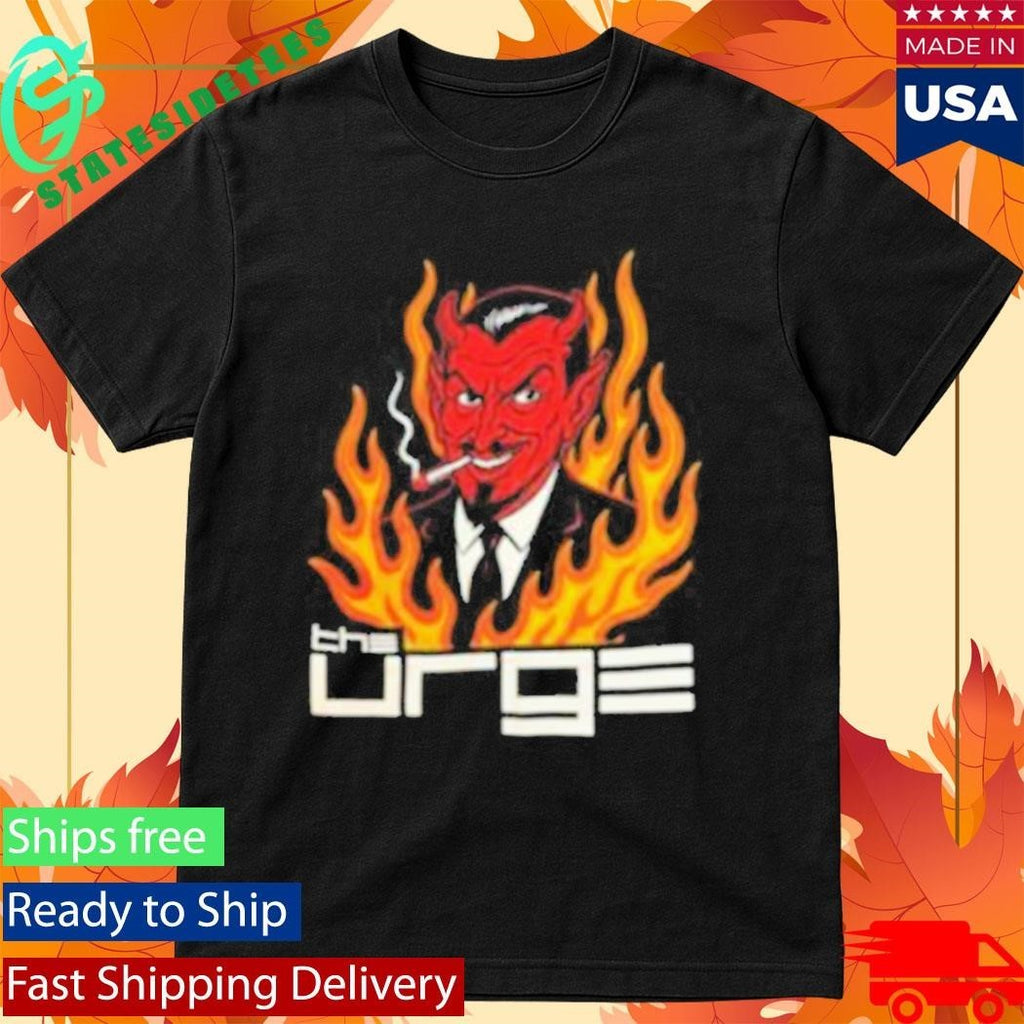 Theurge Smoking Devil Shirt Unisex , , , Long Sleeve Tee