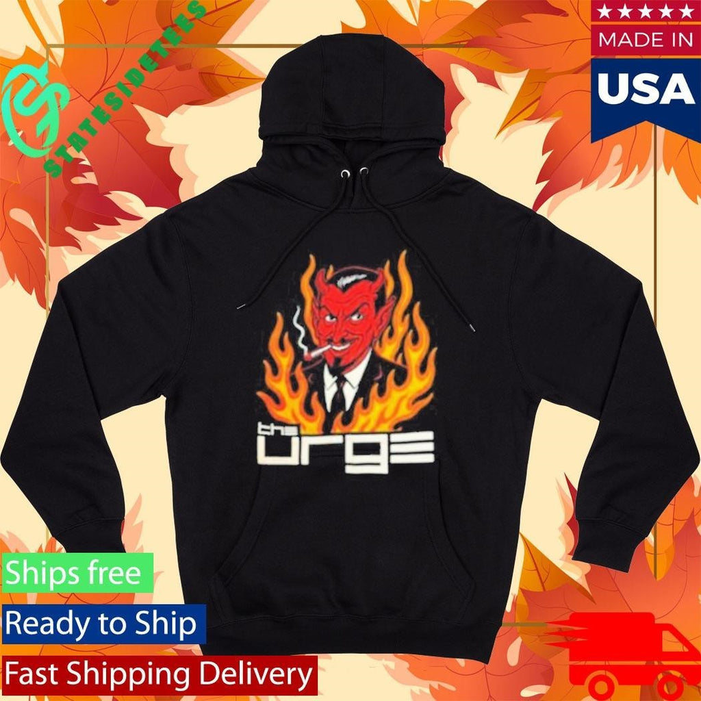 Theurge Smoking Devil Shirt Unisex , , , Long Sleeve Tee