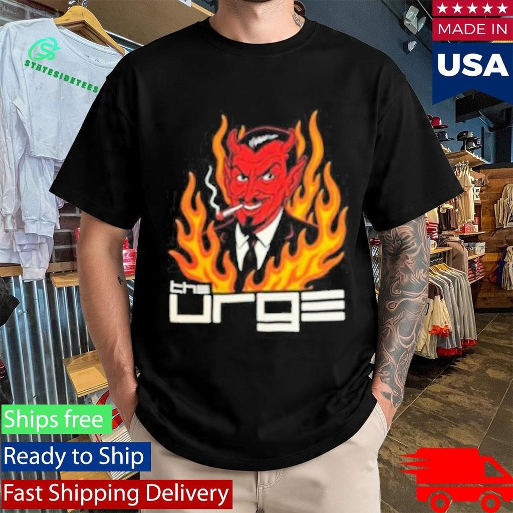Theurge Smoking Devil Shirt Unisex , , , Long Sleeve Tee