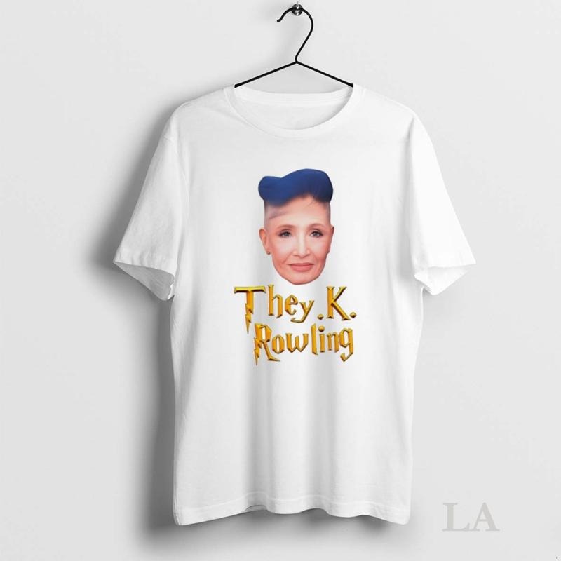 TheyK Rowling Shirt Funny Meme Unwearable T-Shirts