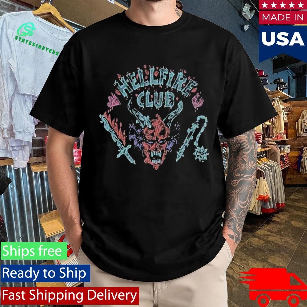 Things X Louis De Guzman Hellfire Club Unisex , , , Long Sleeve Tee