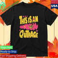 This Is An Outrage Shirt Dungeon Crawler Carl Fan Shirt Unisex , , , Long Sleeve Tee