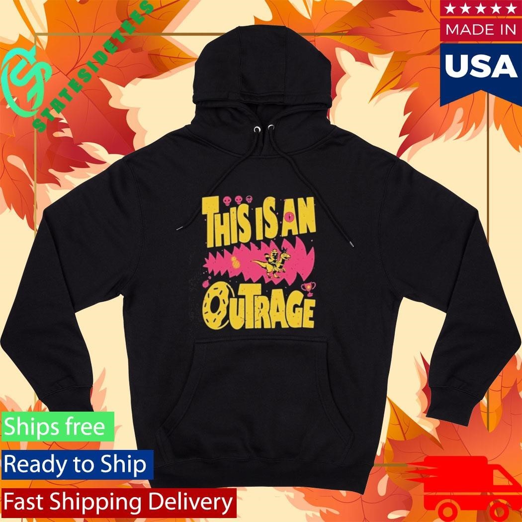 This Is An Outrage Shirt Dungeon Crawler Carl Fan Shirt Unisex , , , Long Sleeve Tee