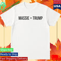 Thomas Massie Is Better Than Donald Trump Shirt Unisex , , , Long Sleeve Tee