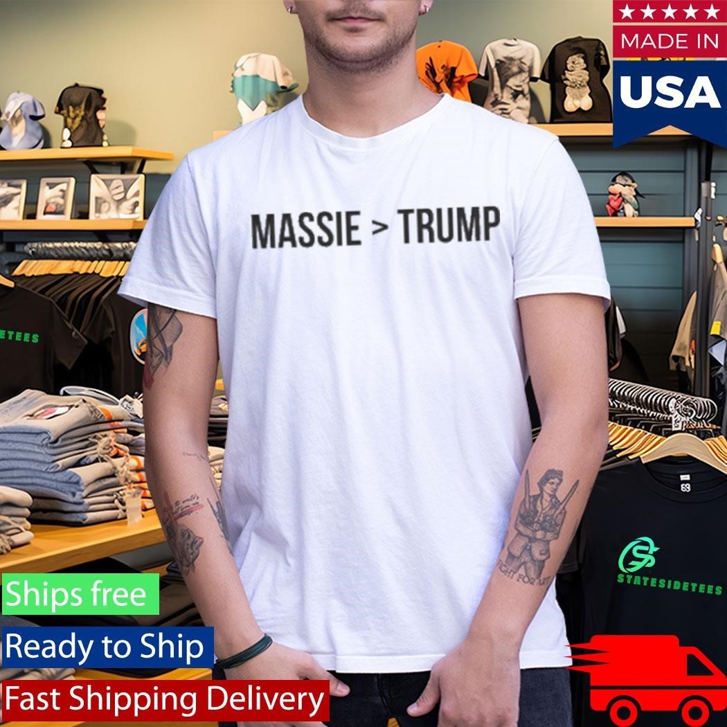 Thomas Massie Is Better Than Donald Trump Shirt Unisex , , , Long Sleeve Tee