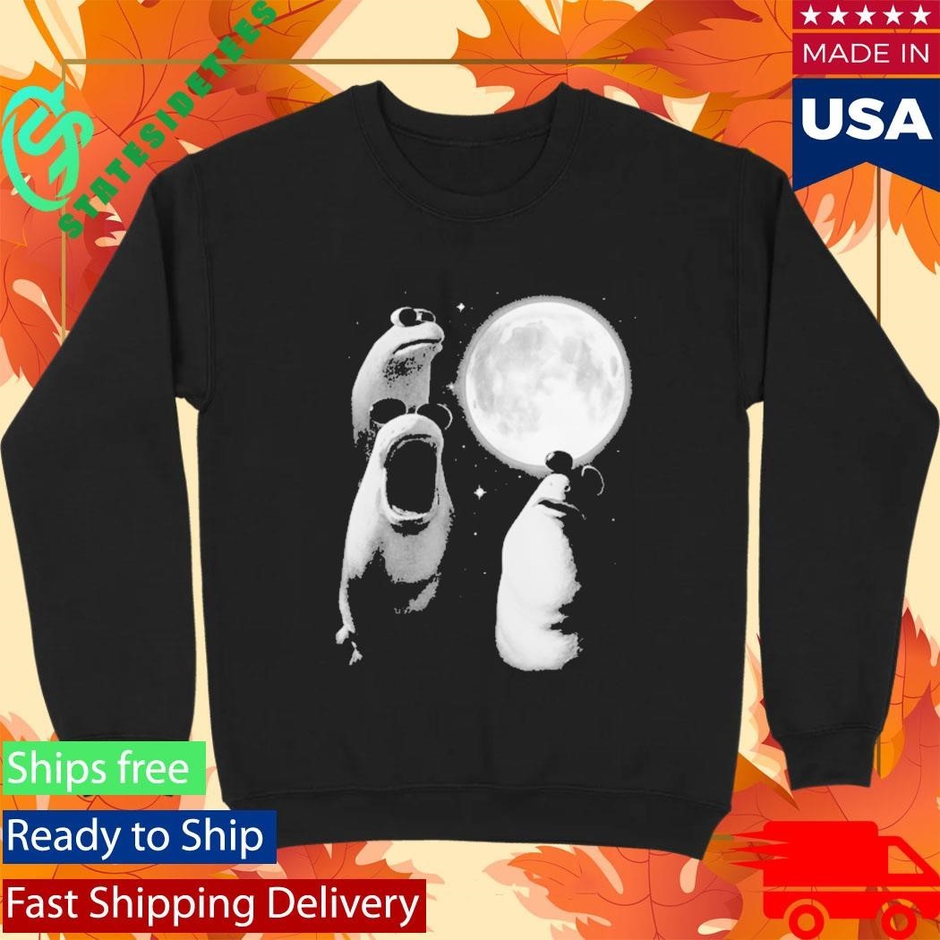 Three Marcus The Worm Moon Shirt Unisex , , , Long Sleeve Tee