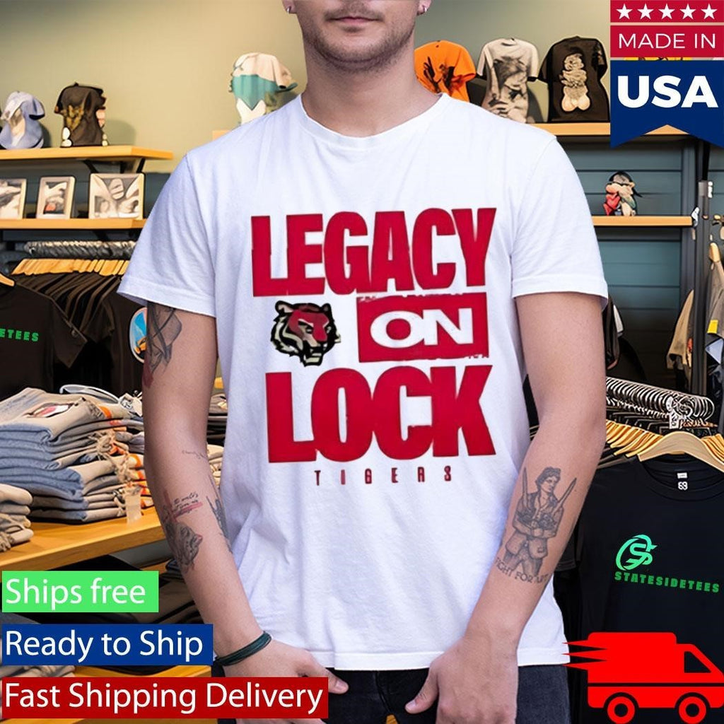 Tigers Legacy On Lock Buzzer Beater Shirt Unisex , , , Long Sleeve Tee