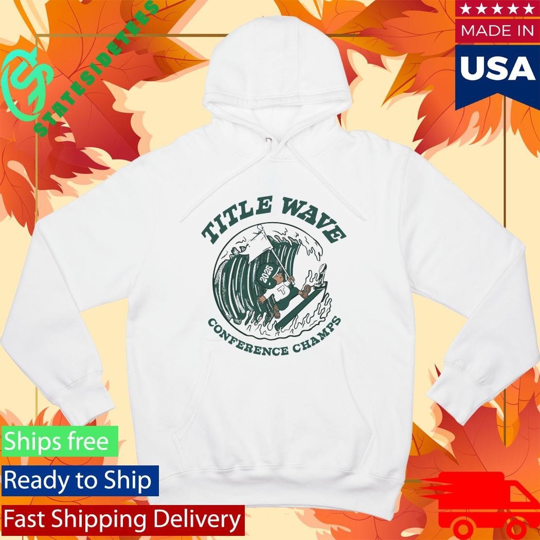 Title Wave Conference Champs 2025 Tulane Green Wave Shirt Unisex , , , Long Sleeve Tee