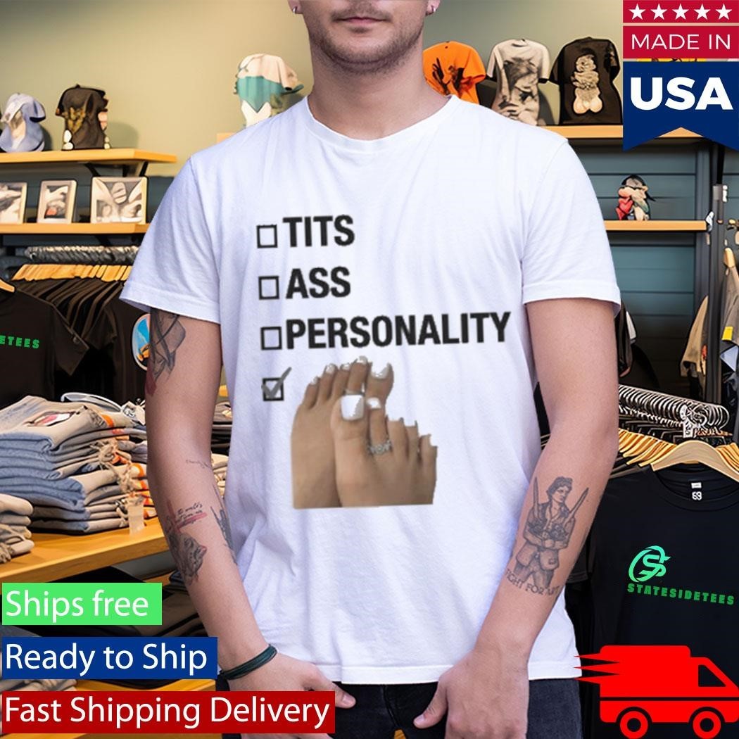 Tits Ass Personality Toes Checklist Shirt Unisex , , , Long Sleeve Tee